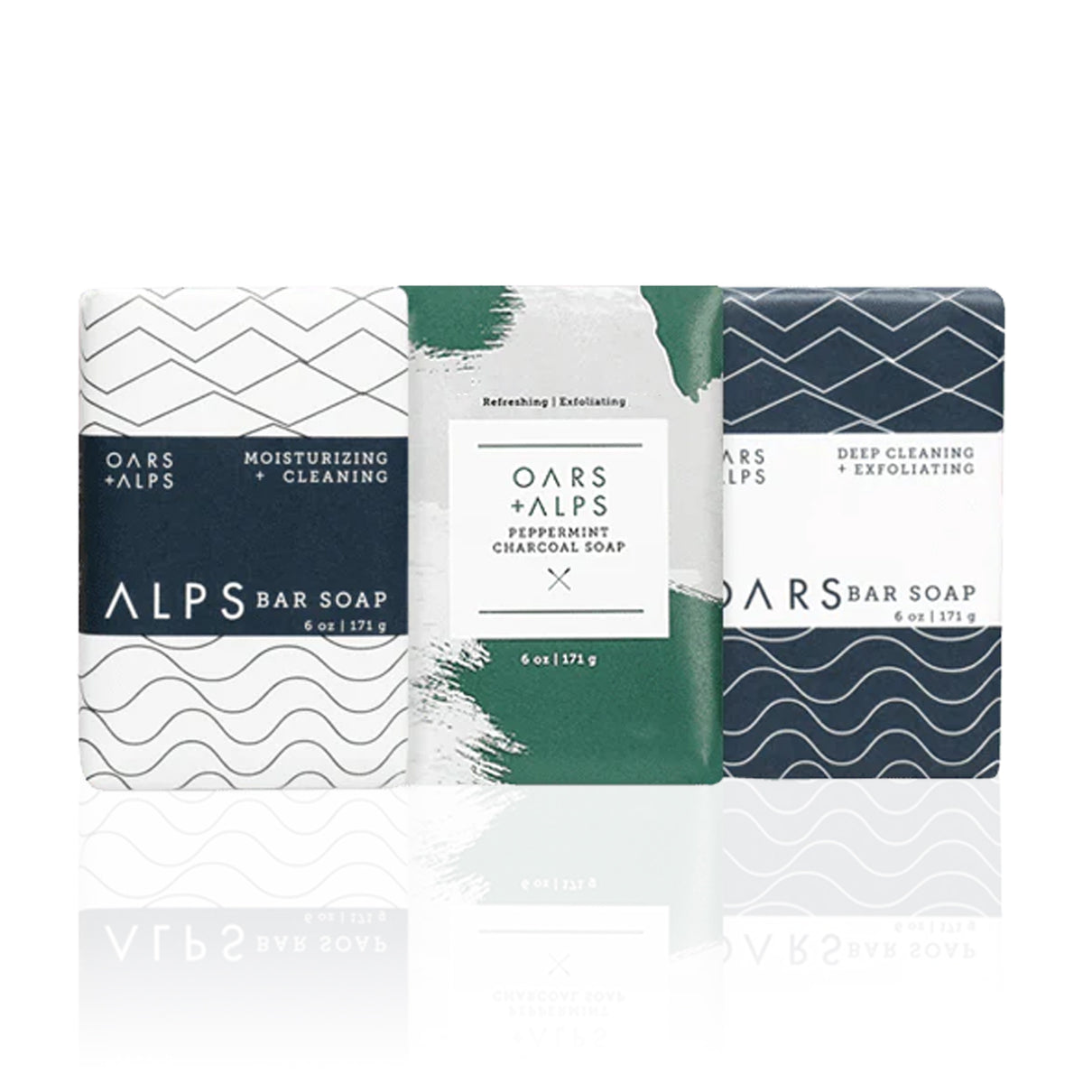 Oars and Alps Bar Soap Trio | Best Selling Bar Soap Bundle