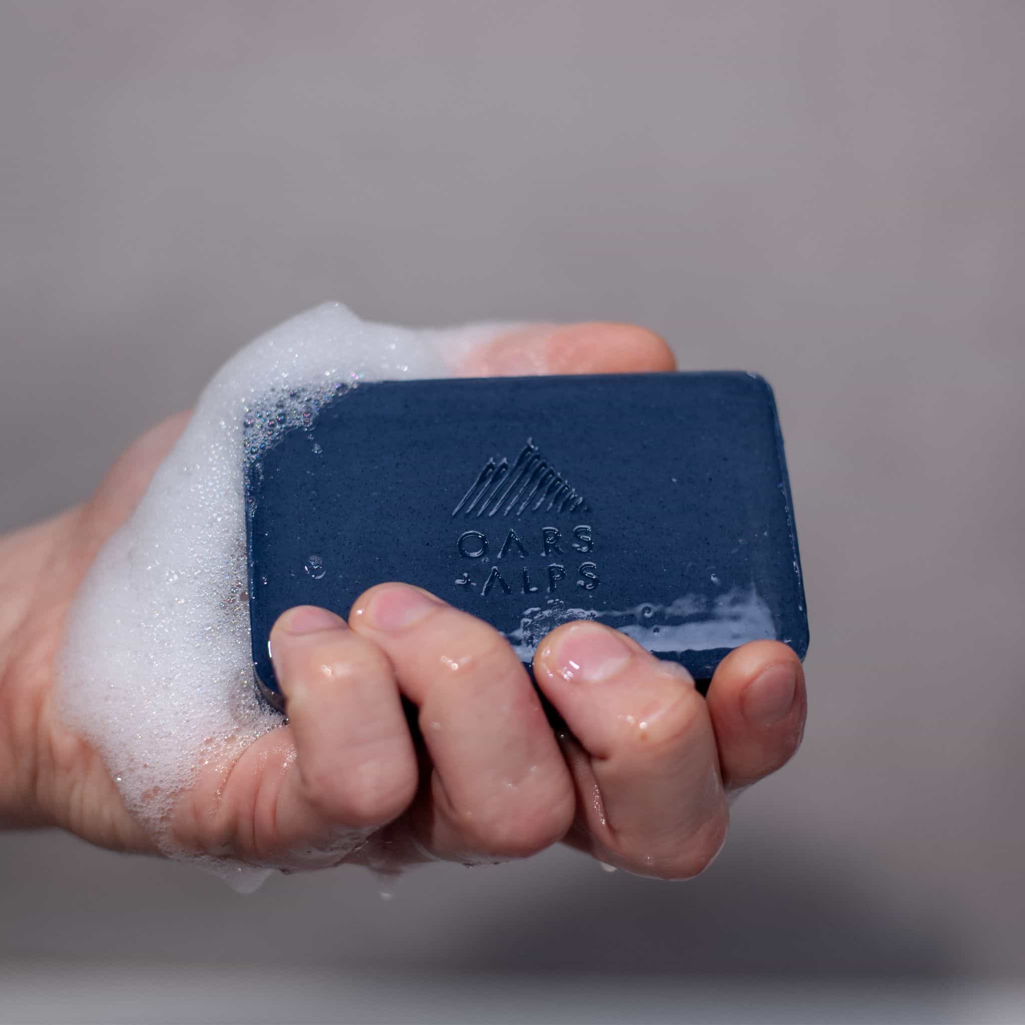 Blue Charcoal Oars Bar Soap