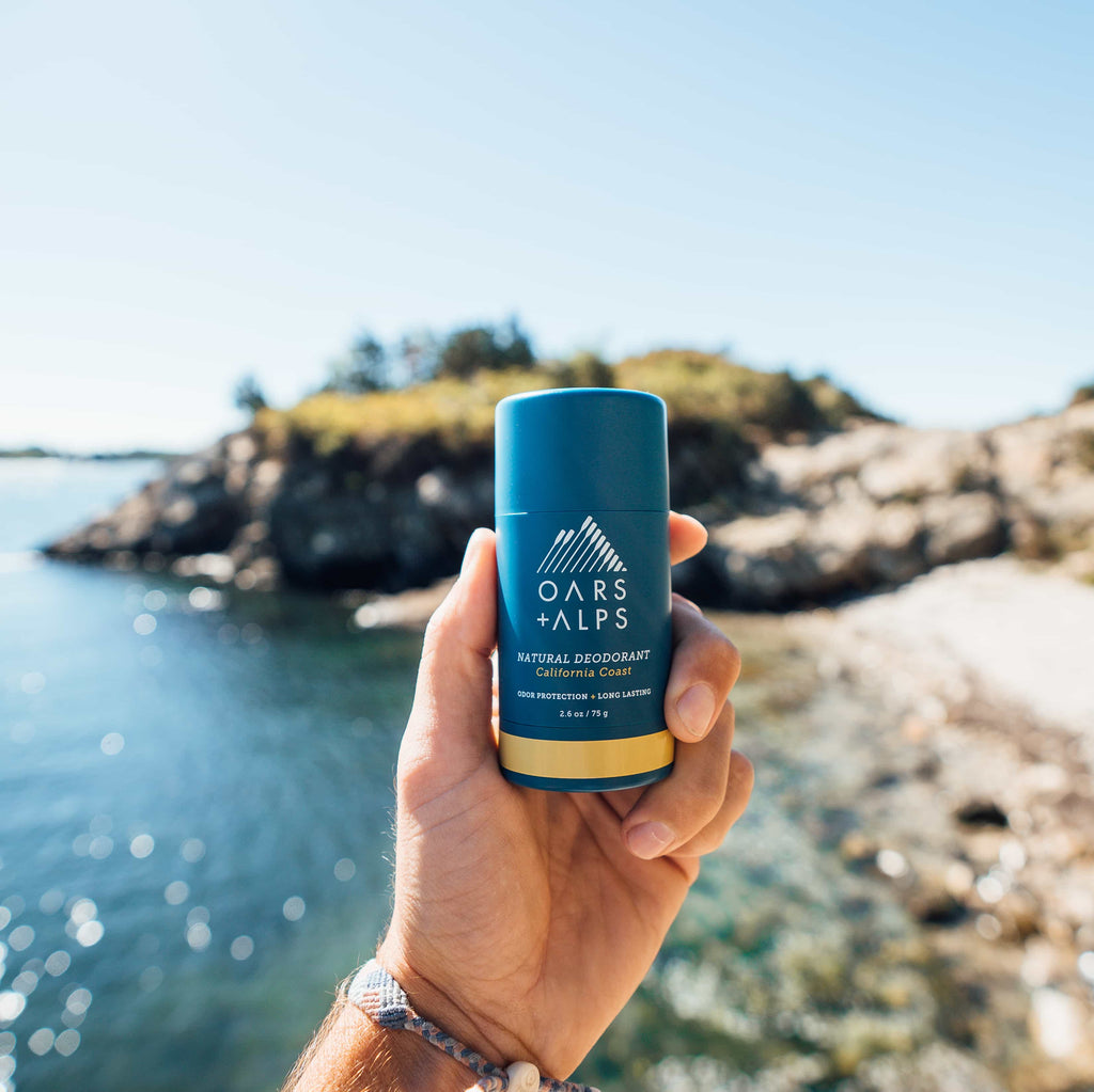 Aluminum-Free Deodorant in a Natural Setting
