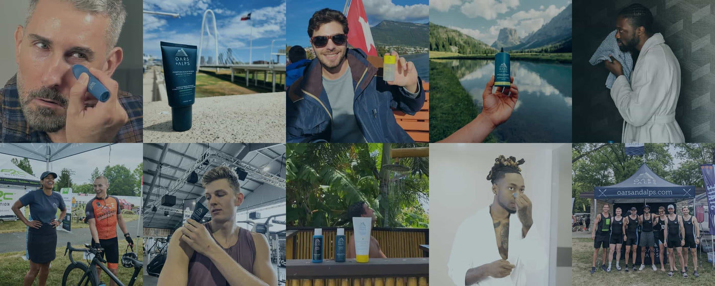 ambassadors using oars and alps products