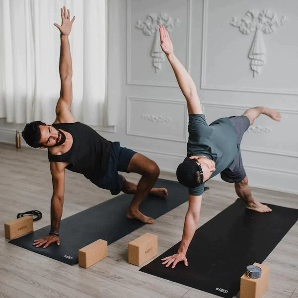 b, mat strong long 6mm yoga mat - grippy & thick – b, halfmoon US