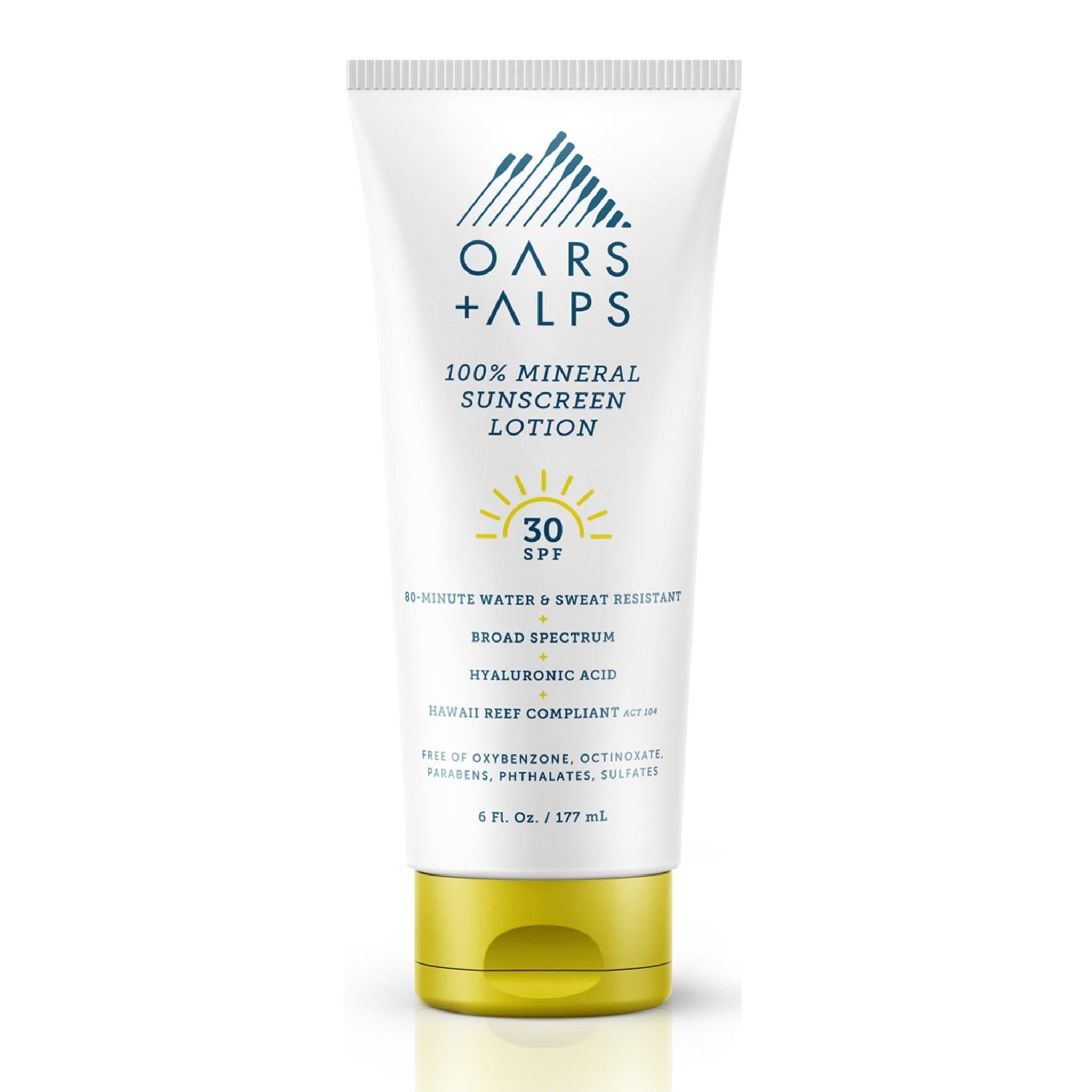 SPF 30 Mineral Sunscreen Lotion, Clean Sunblock