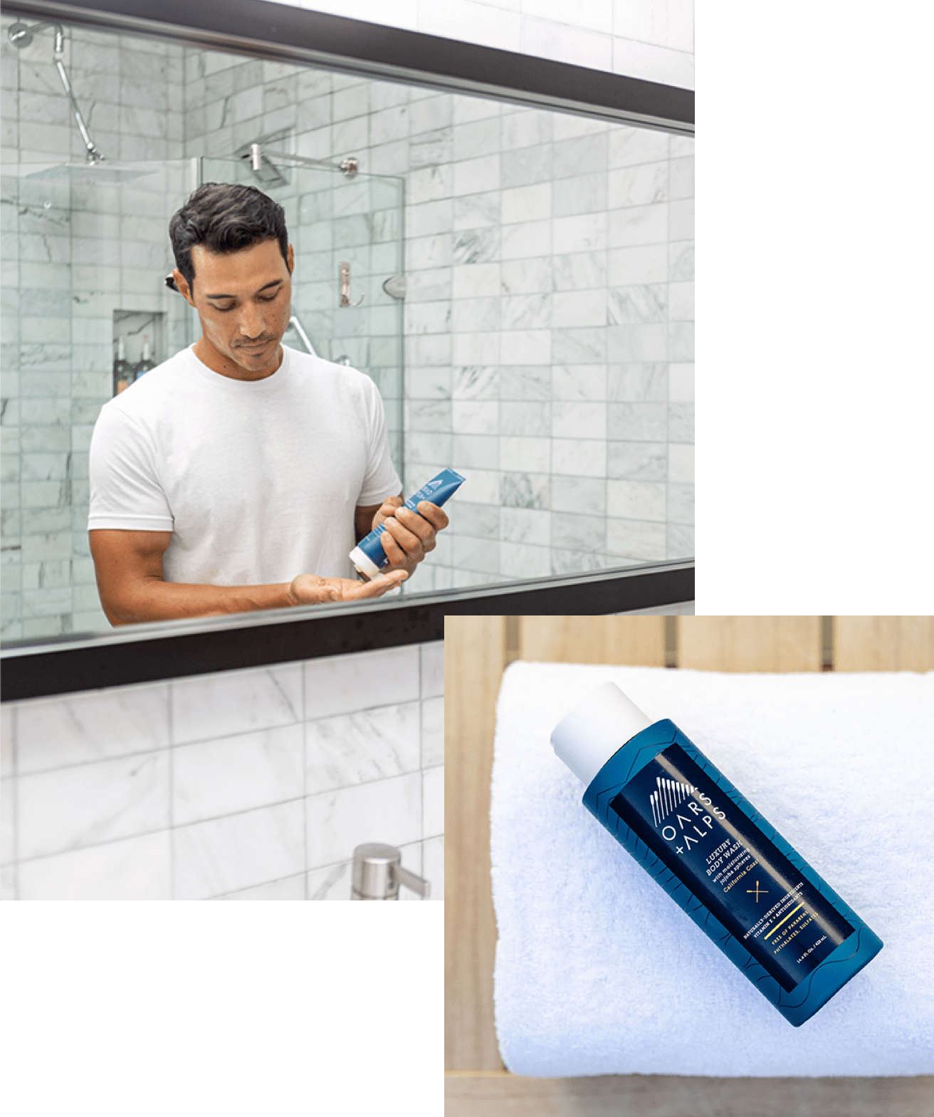 Ingredients List for The Oars + Alps Body Care Products