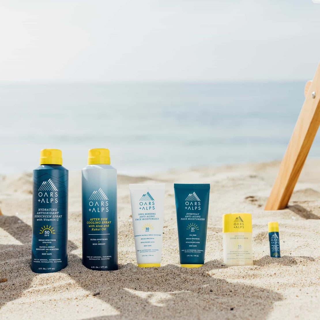 After Sun Cooling Spray with Aloe Vera Oars + Alps