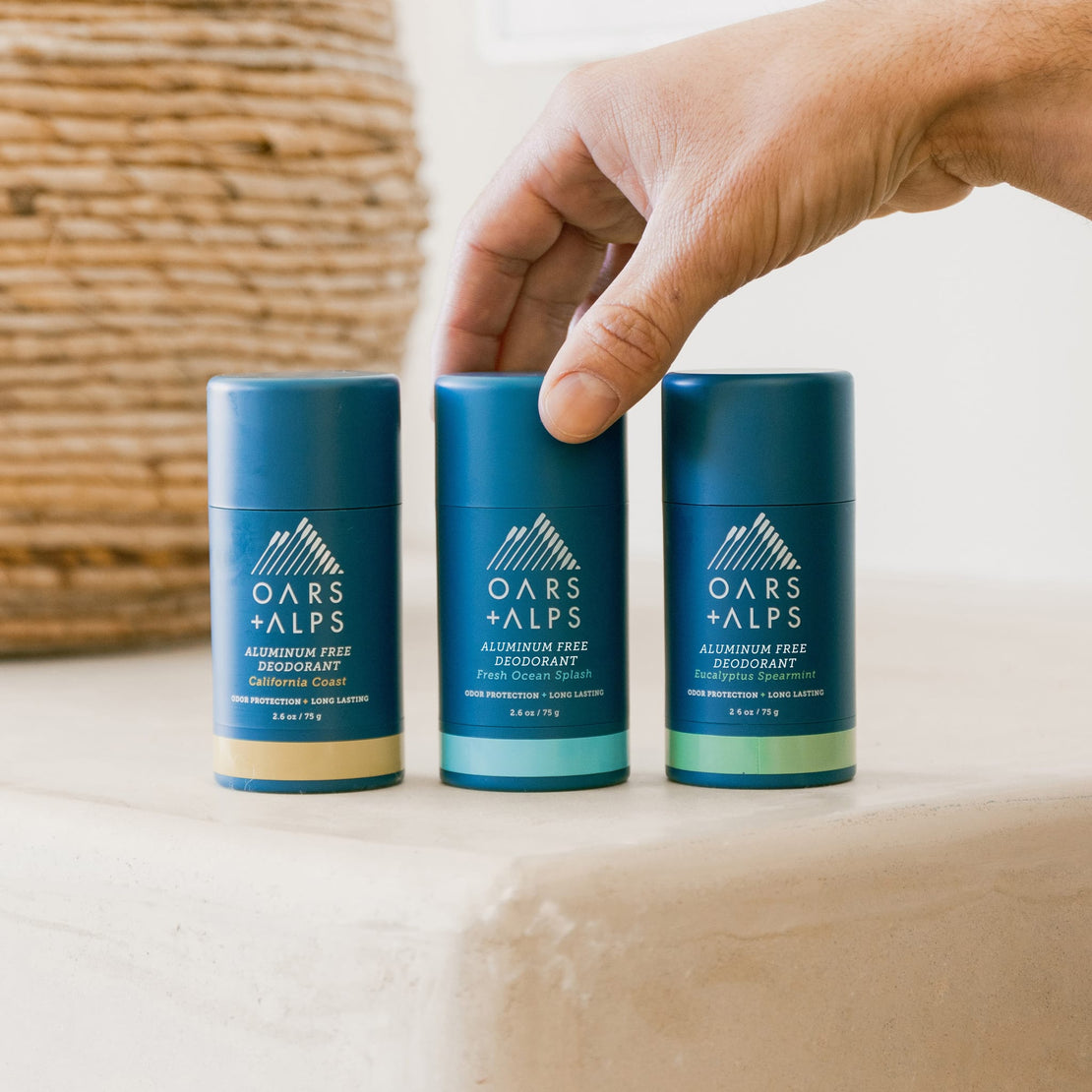 Oars + Alps Deodorant | Citrus Clear Aluminum-Free Deodorant