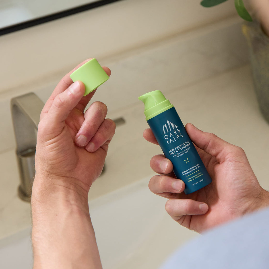 Men's Face Moisturizer for Acne Prone Skin | Acne Cream for Men