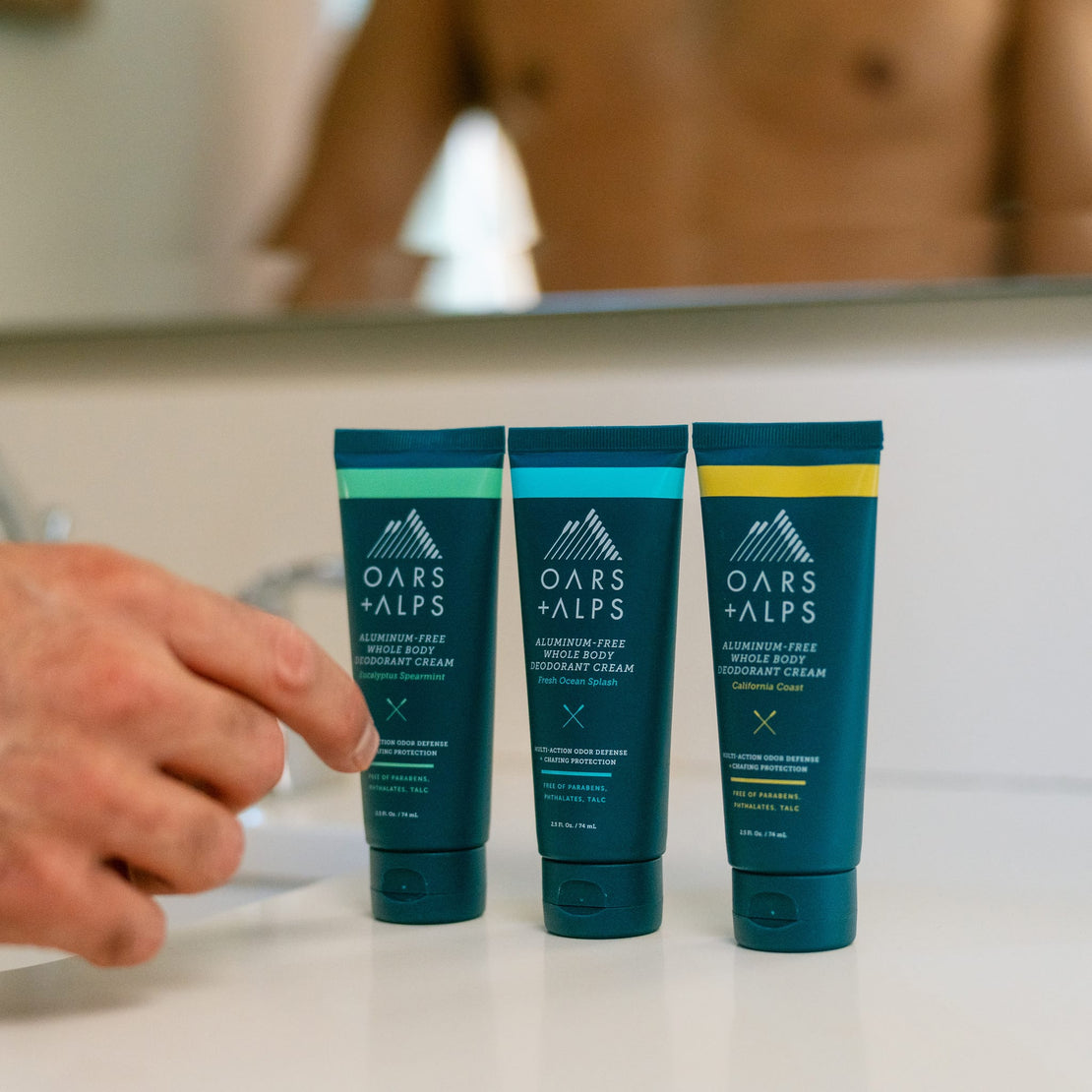 Cream Deodorant For Men: California Coast | Deodorant Body Cream