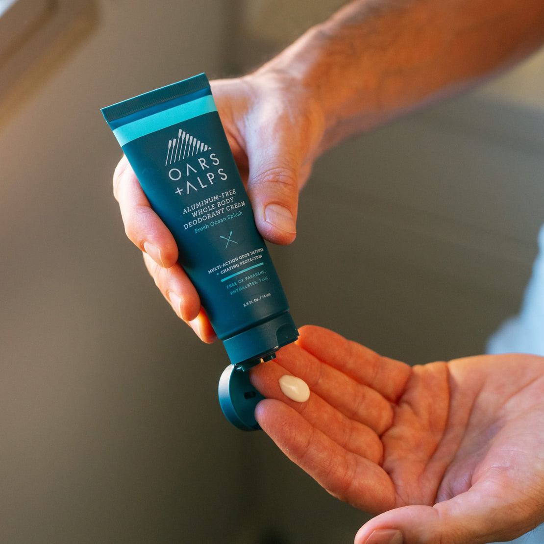Cream Deodorant For Men: Fresh Ocean Splash | Deodorant Body Cream