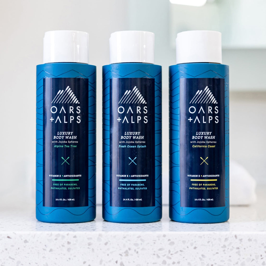 Luxury Men's Body Wash | Citrus Scent Body Wash for Men | Oars + Alps