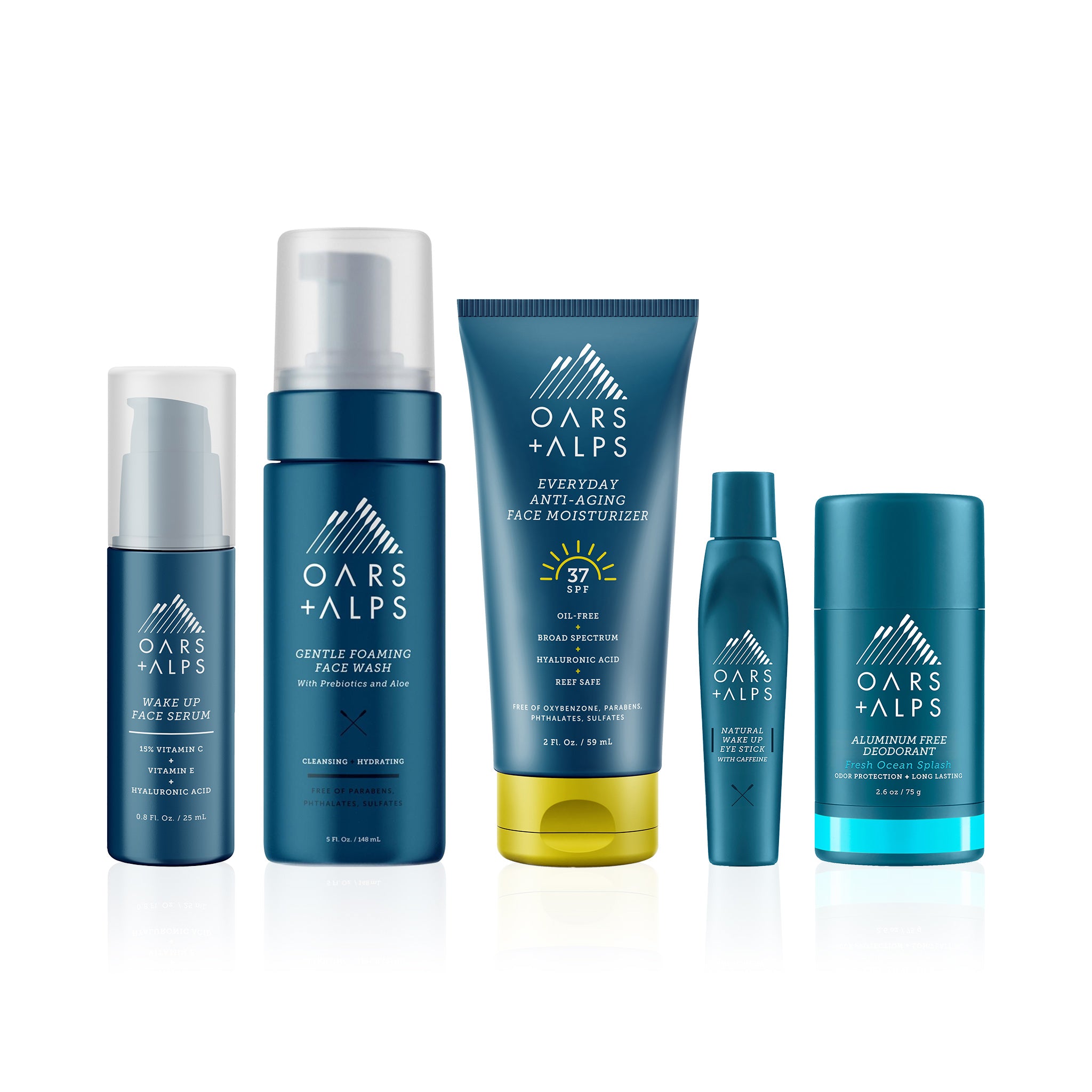 Morning Routine Kit Skin Care Routine Kit | Face Cleanser & Moisturizer| Oars + Alps