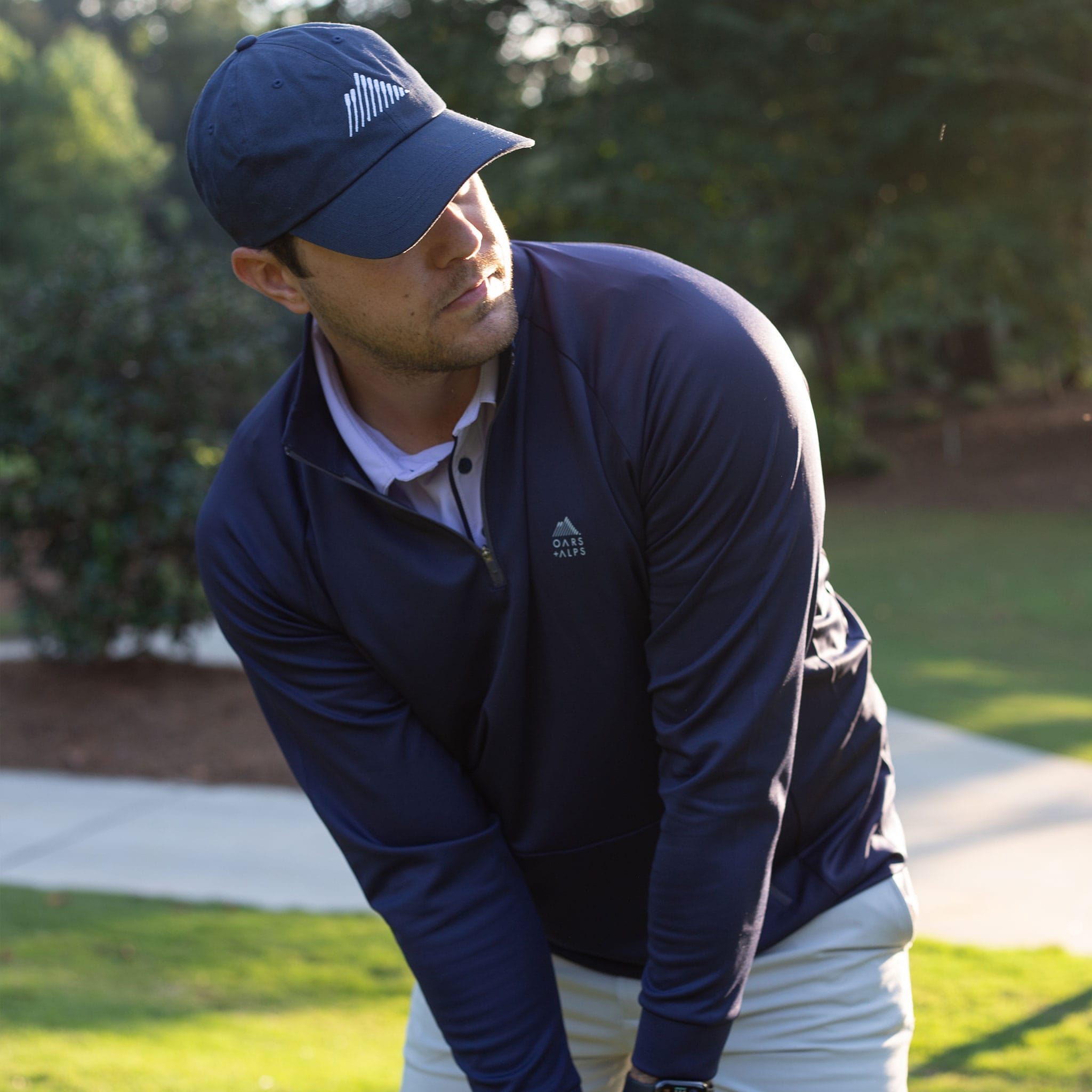 Oars + Alps x Mizzen+Main Athletic Quarter Zip