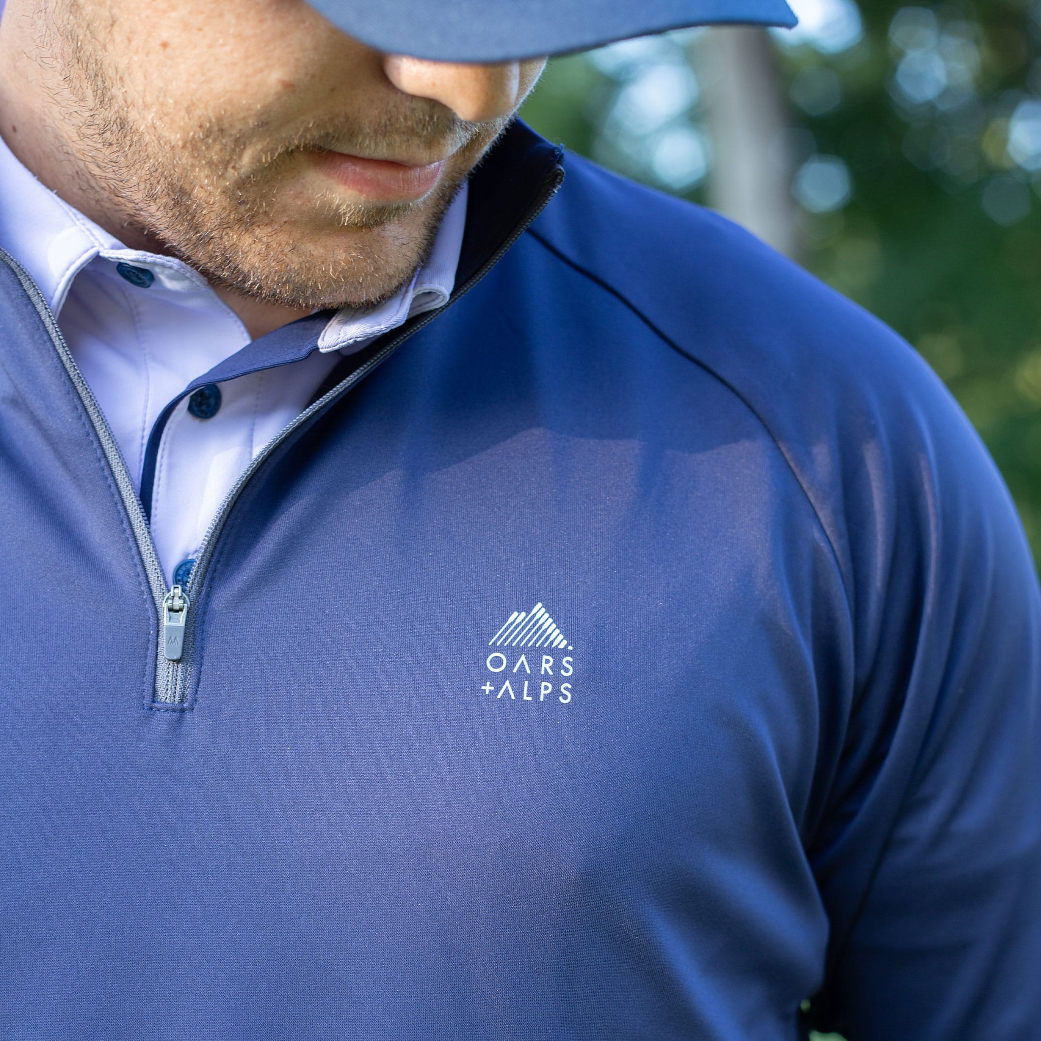 Oars + Alps x Mizzen+Main Athletic Quarter Zip