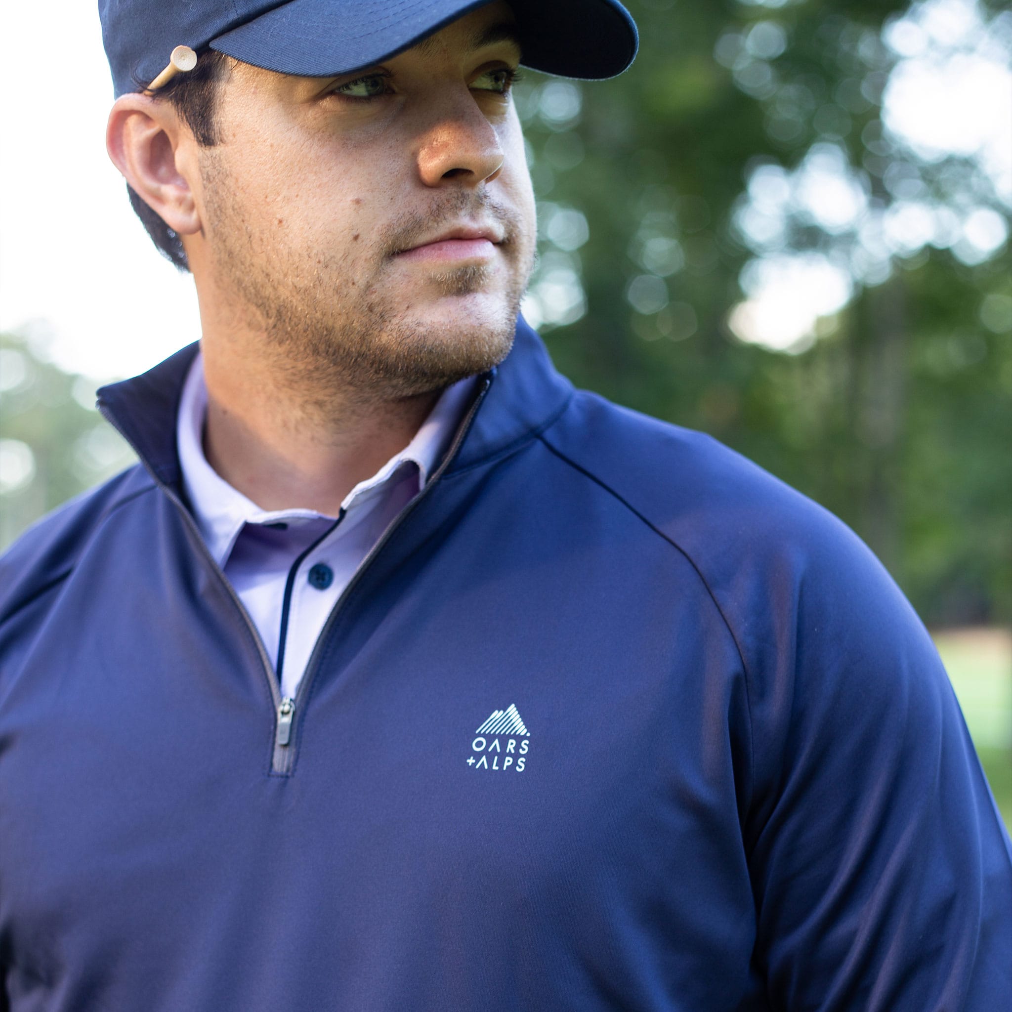 Oars + Alps x Mizzen+Main Athletic Quarter Zip