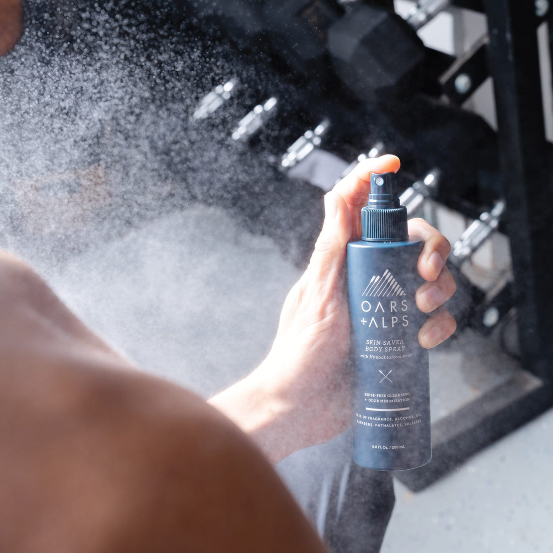 Skin Saver Body Spray | Minimize Odors + Cleanse Rinse-Free