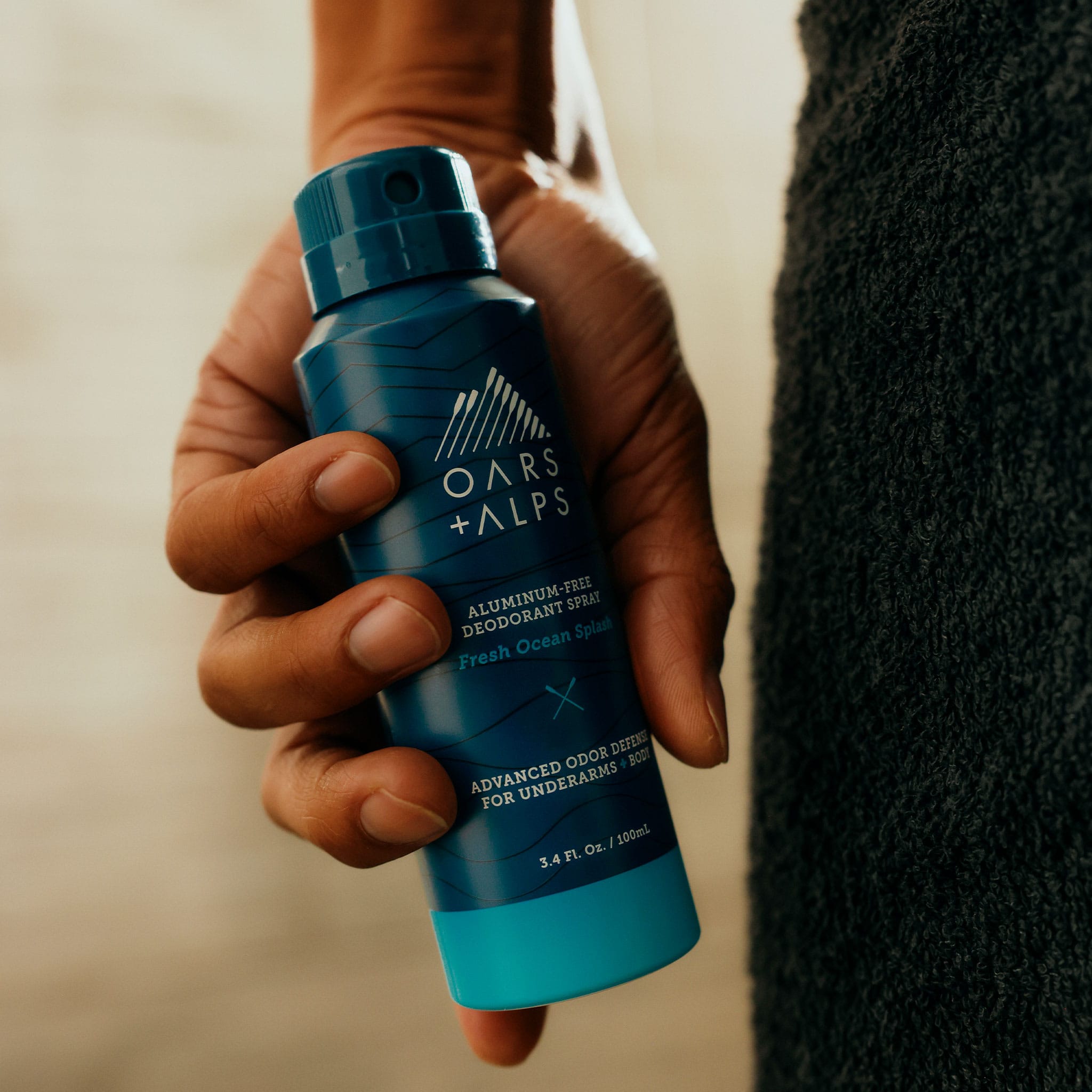 Aluminum-Free Deodorant Spray - Fresh Ocean Splash