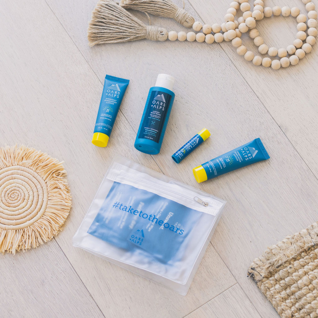Summer Travel Essentials: Sunscreen & Cleansing Wipes | Oars + Alps