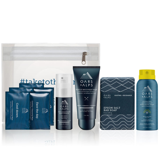 Skin Care Routine Kit | Face Cleanser & Moisturizer| Oars + Alps