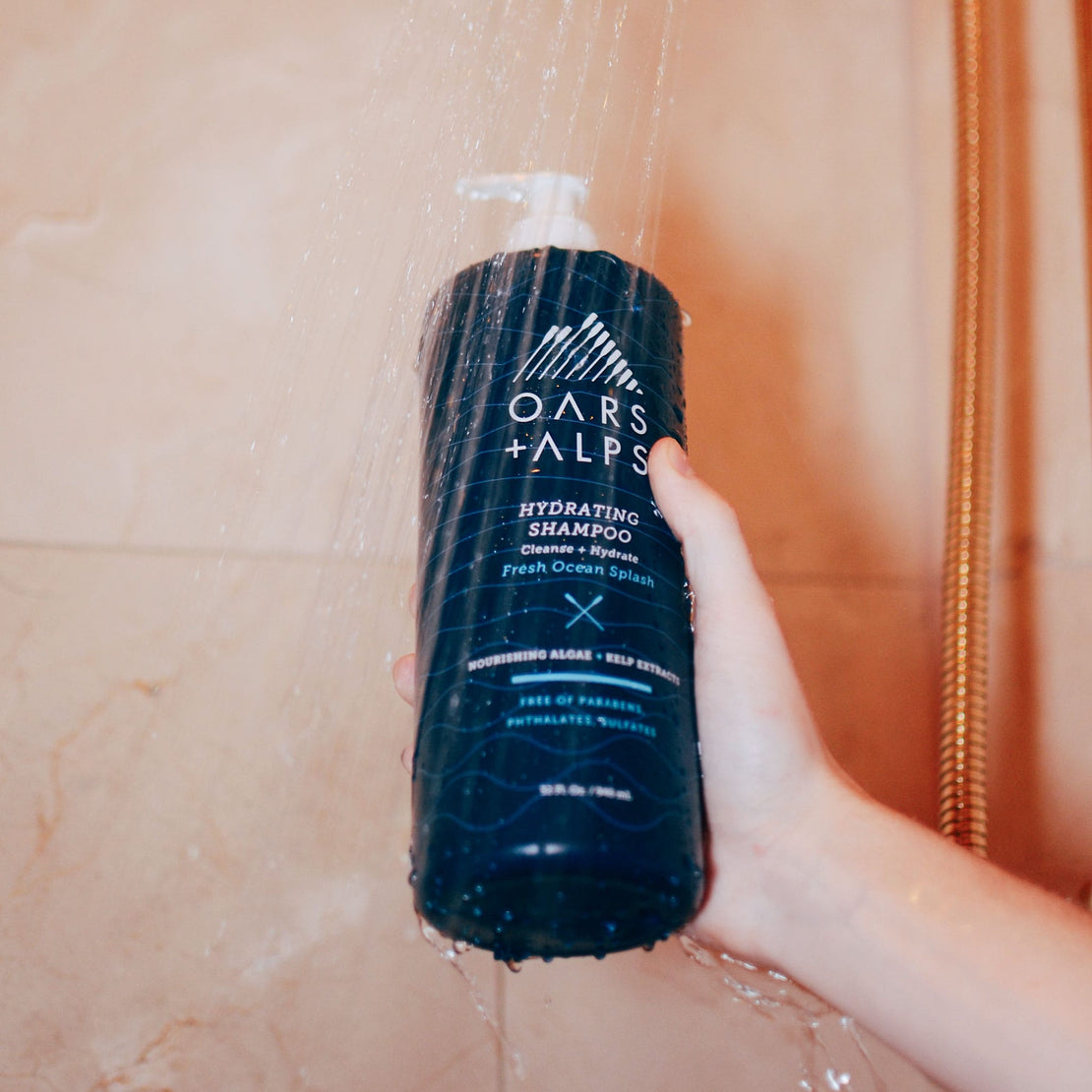 Men's 32 Oz Sulfate-Free Shampoo and Conditioner With Pump