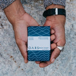 Load image into Gallery viewer, Blue Charcoal Oars Bar Soap
