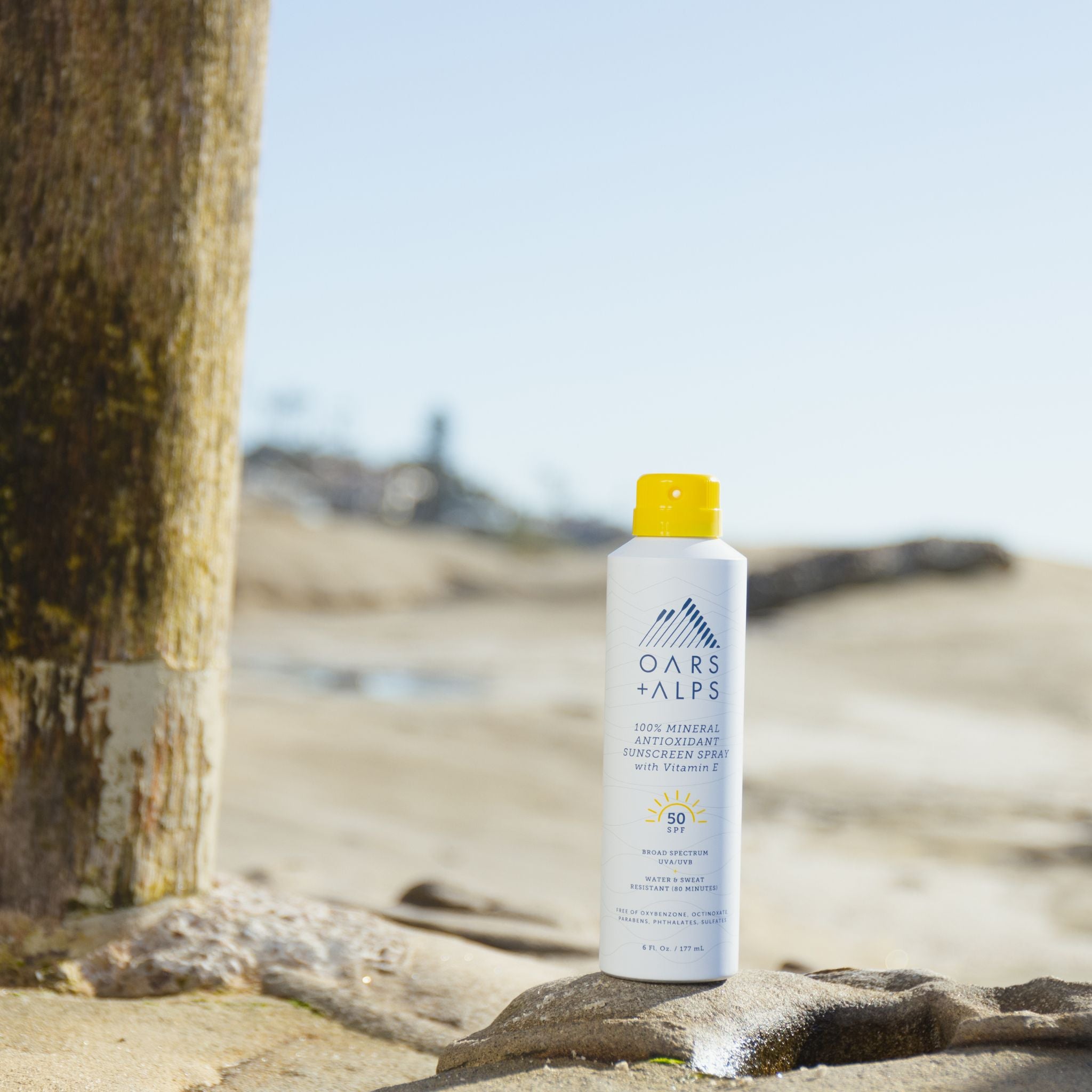 100% Mineral Antioxidant Sunscreen Spray with SPF 50
