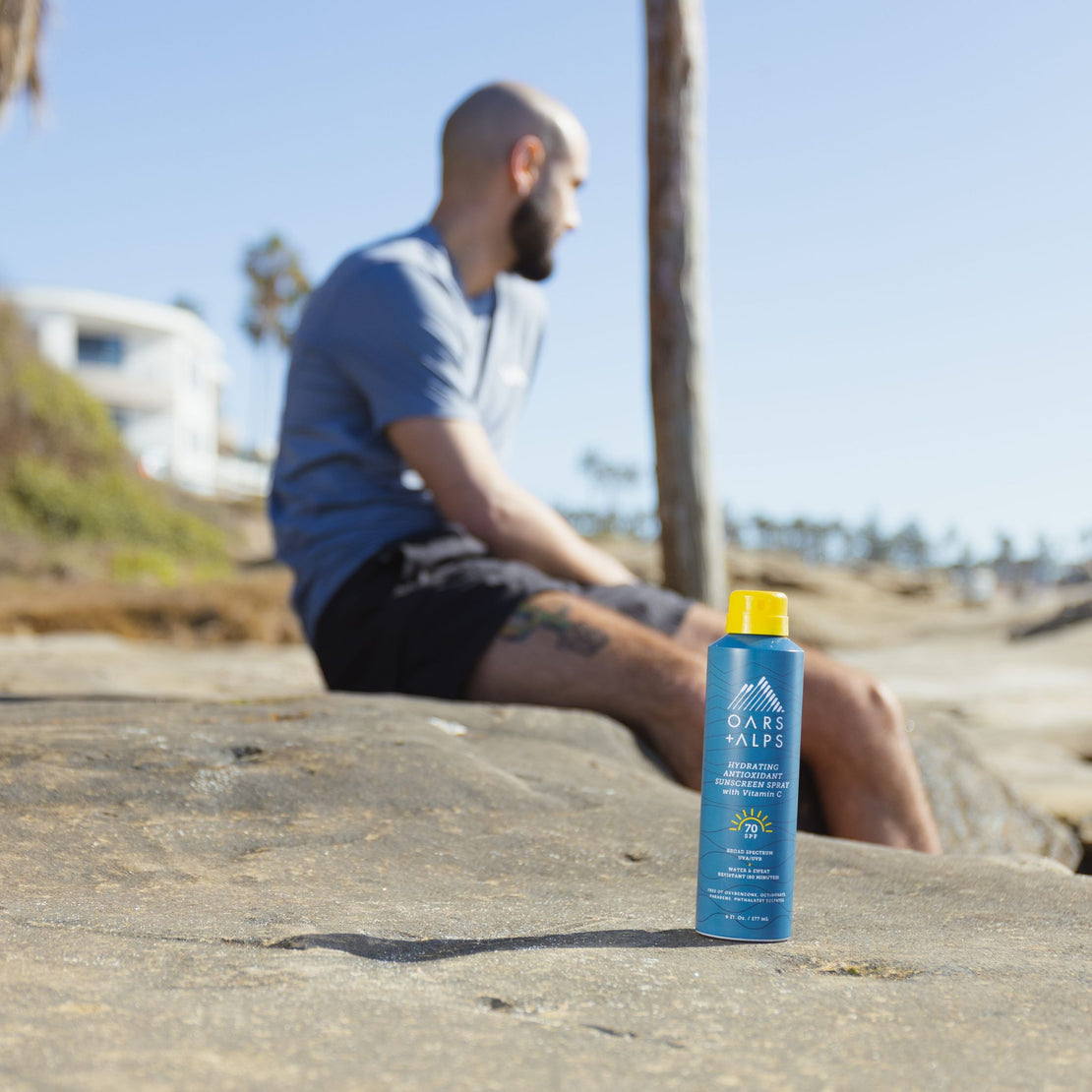 SPF 70 Sunscreen Spray | Oars + Alps Hydrating Sunscreen Spray