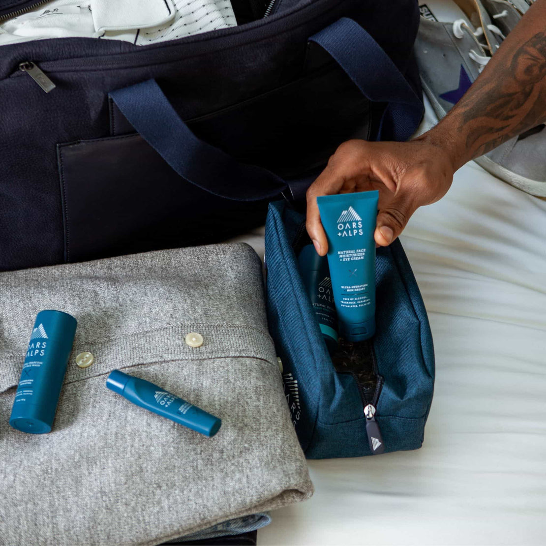 Men's Face Moisturizer Face Cream for Men Oars + Alps