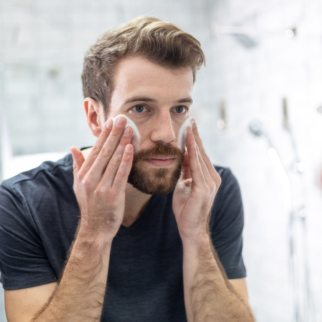 Face Cleanser for Men | Men's Gentle Foaming Face Wash