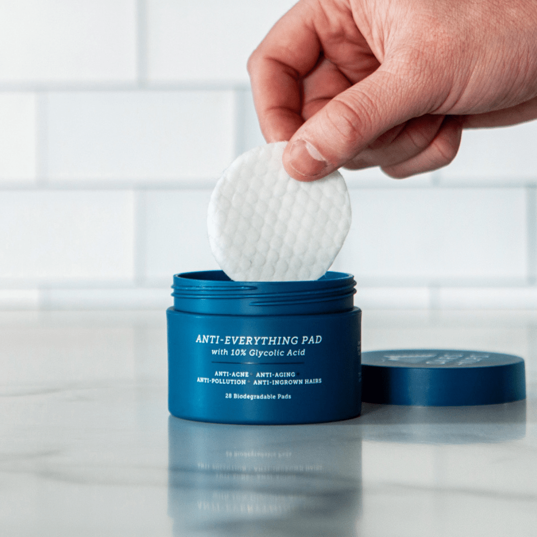 Men's Exfoliating Face Wipes Exfoliating Pads for Men Oars + Alps